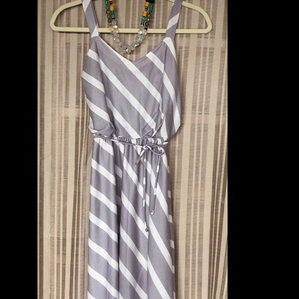 Gorgeous True Vintage 70s Striped Sundress